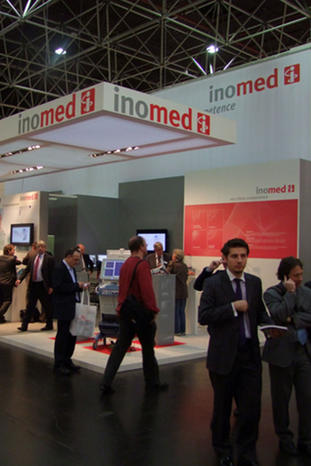 MEDICA Foto: Kongressstand inomed MEDICA