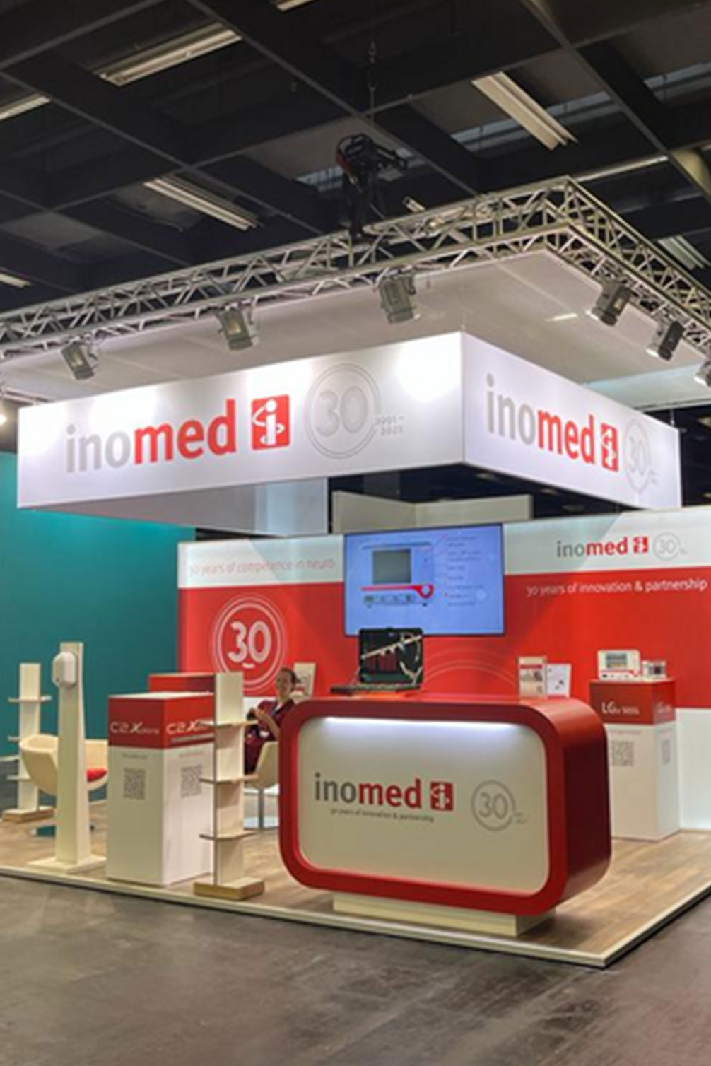 139. Deutscher Chirurgen Kongress Foto: Kongressstand inomed 139. Deutscher Chirurgen Kongress