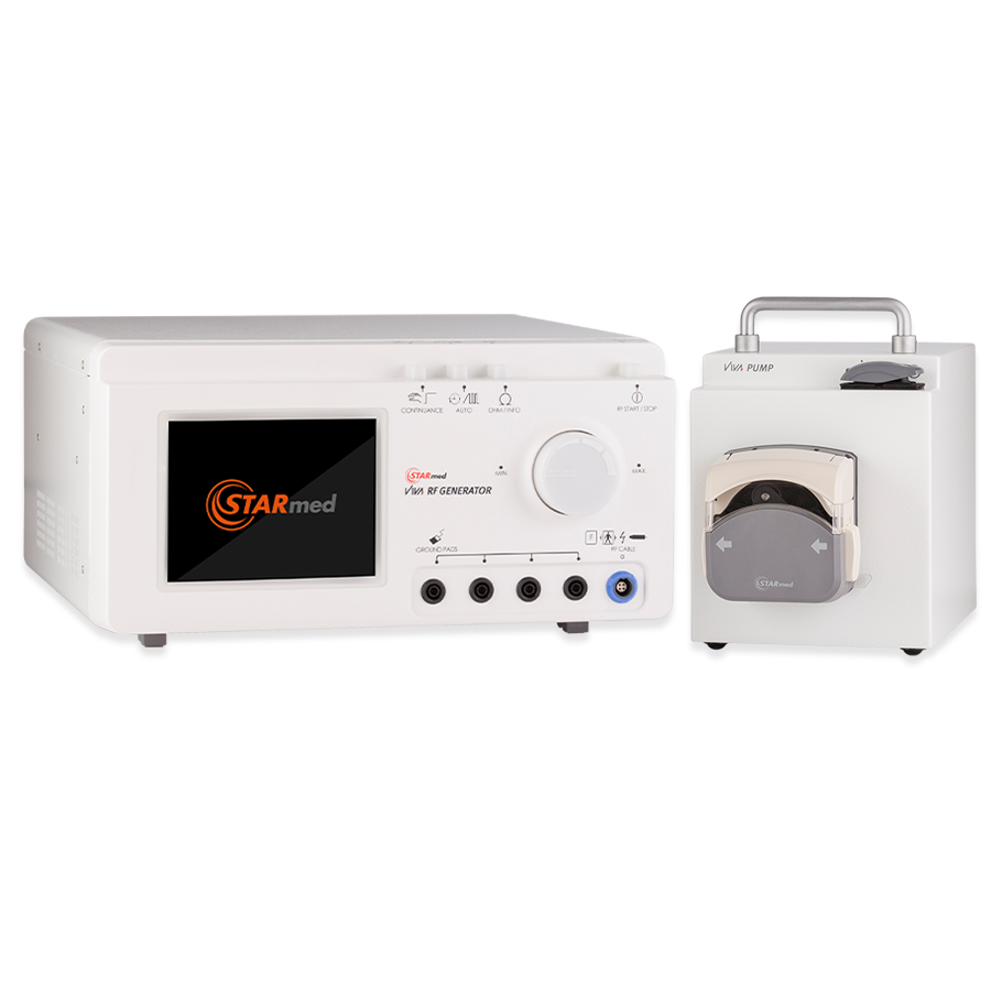 VIVA RF System, bestehend aus VIVA RF Generator und VIVA Pump VIVA RF System, bestehend aus VIVA RF Generator und VIVA Pump